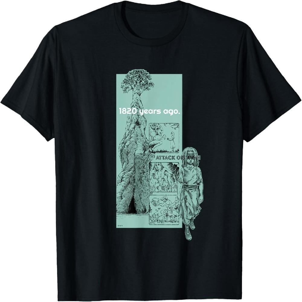 В память о завершении Футболка Основатель Имир Атака Титанов S чёрный