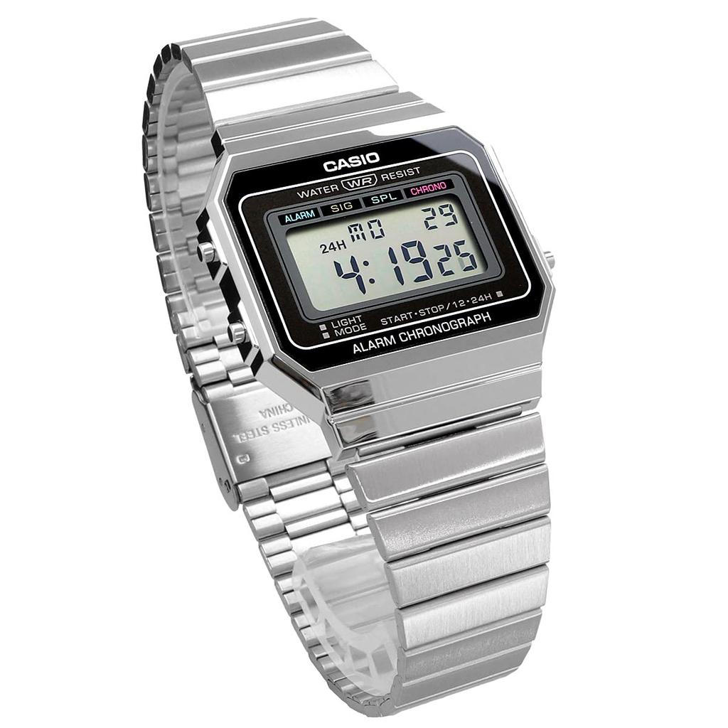 [Casio] CASIO Digital Watch Standard A700W-1A Genuine Casio Box Men's Women's Kids Cheap Casio Chipkashi