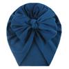 Toddler Kids Baby Boys Girls Solid Bow Knotted Hat  Headwear Accessories