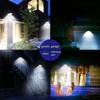 Waterproof Solar Wall Light 3.5W Aluminum Solar Motion Light PIR Sensor DIM Function LED Solar Light Lawn Lighting