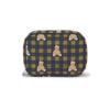 HOMME Check Bear Pattern Square Pouch