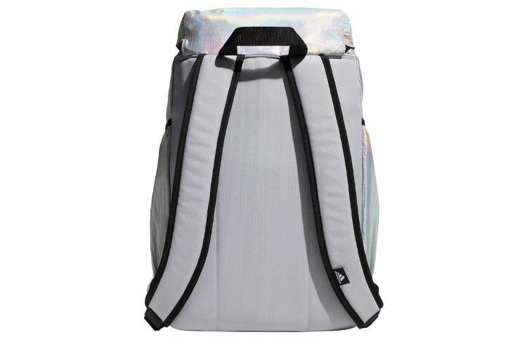 adidas YG FLAP BP Recycled Polyamide Backpack Regular Unisex Light Silver HP1493