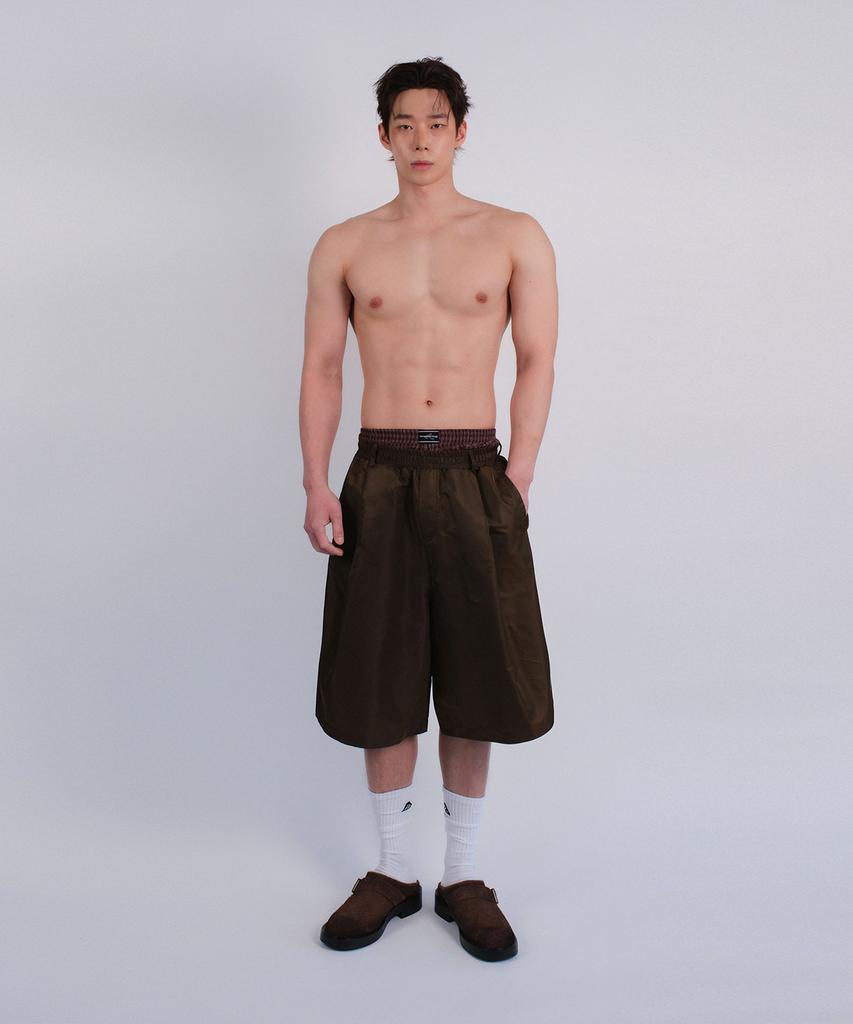 Lekodinghauseu Rec Nylon Half Pants [Khaki]