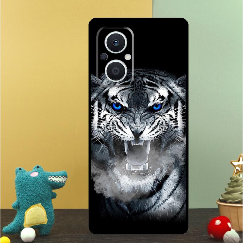 Animal Lion Wolf Tiger Eagle Case For OPPO Reno 15F 13F 14F 12 11 F 10 14 15 Pro 7 8 Lite OPPO Find X9 X8 X6 X5 Pro Cover