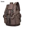 Retro Canvas Drawstring Backpack