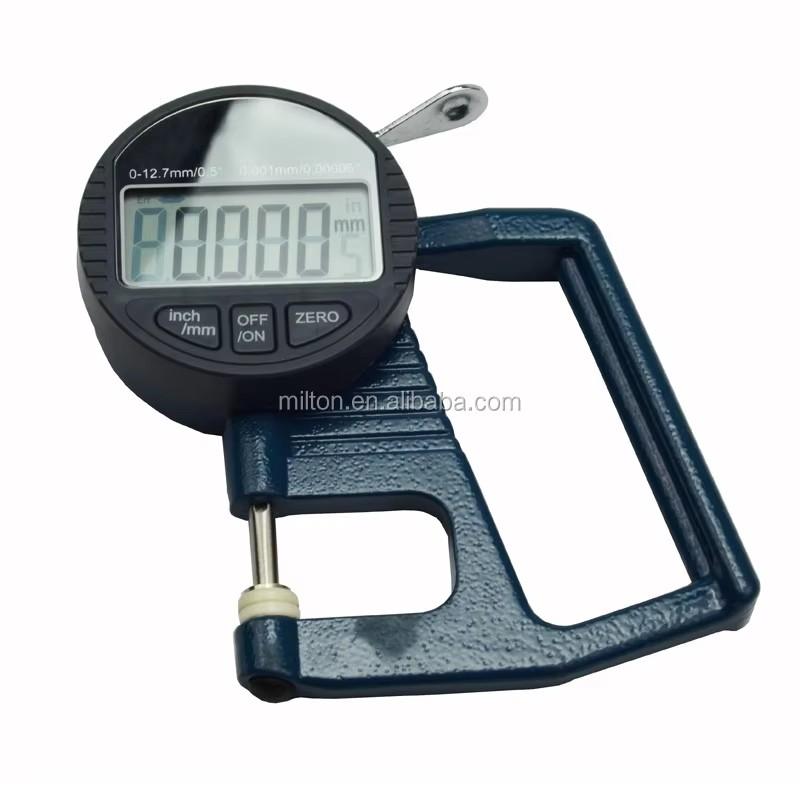 0.01/0.001mm Electronic Thickness Gauge 12.7mm Digital Micrometer Thickness Meter Micrometer