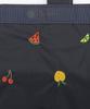 Official Tote Bag LARGE EMERALD Mixed Fruit Embroidery [LeSportsac] TOTE/1589 Women's