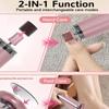 Electric Foot Hand Care Tool 2-in-1 Waterproof Callus Remover Nail Polisher for Men Women Home Spa Use