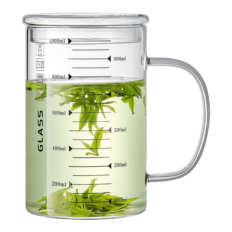 Yaji Heat-Resistant Borosilicate Glass Tea & Water Cup Collection