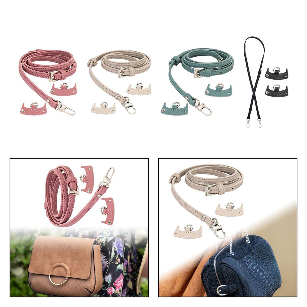 Purse Strap for Handbag Simple Fashion DIY Supplies Shoulder Strap for Briefcase Clutches Small Bags Shoulder Bag Purse Making