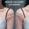 1 Pair Women Shoulder Strap Adjustable Sexy Lace Bra Chain Shoulder Chain Replacement Beachwear Accessory