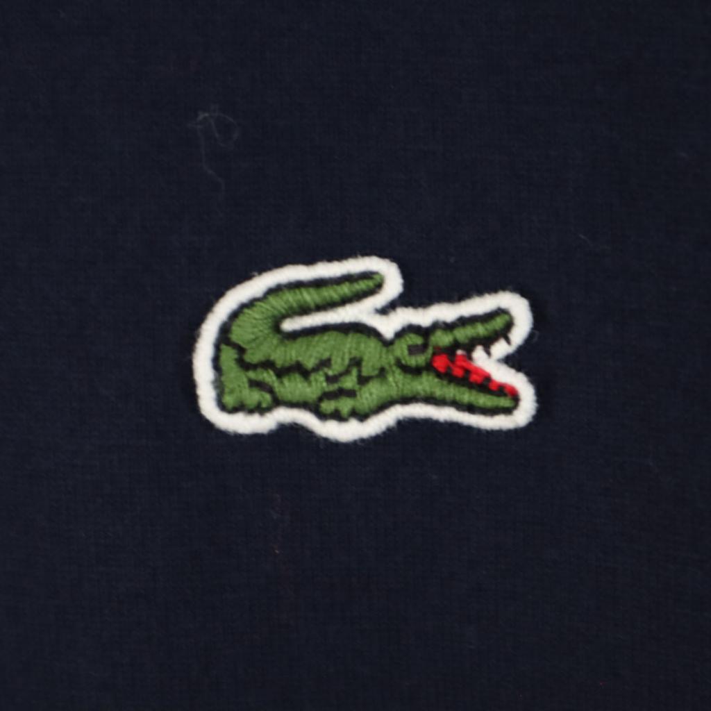 Lacoste Short Sleeve Slim Fit T-shirt M Navy Men's Used