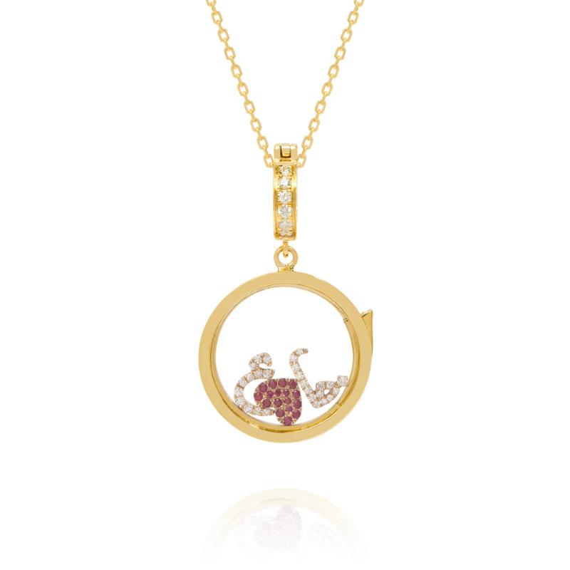 

Retro Personalized Photo Box Pendant Item Can Be Opened And Closed Diy Pendant Hollow Design Transparent Box 18K Gold Color Retention