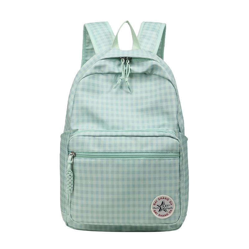 Schoolbag new Japanese ins fresh and sweet cute backpack junior high school students casual simple large capacity backpack