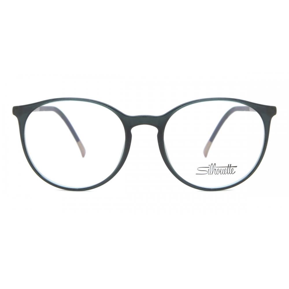 

Silhouette Spx Illusion 2936 5710 Unisex Eyeglasses Transparent Green/50-17-135