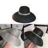 Beach Style Sun Shade Hat For Women With Wide Brim And Silver Silk Fabric Summer Wear