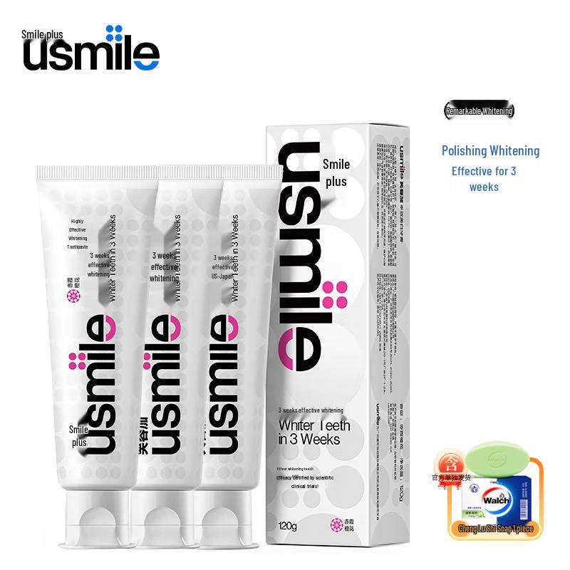 

Usmile Whitening Toothpaste & Soap Set