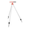 Surveying Prism Pole Tripod 75‑120cm Height Retractable Aluminum Alloy Centering Rod Clamp Total Sta