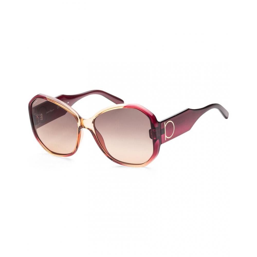 

Модные женские солнцезащитные очки Salvatore Ferragamo 61 мм