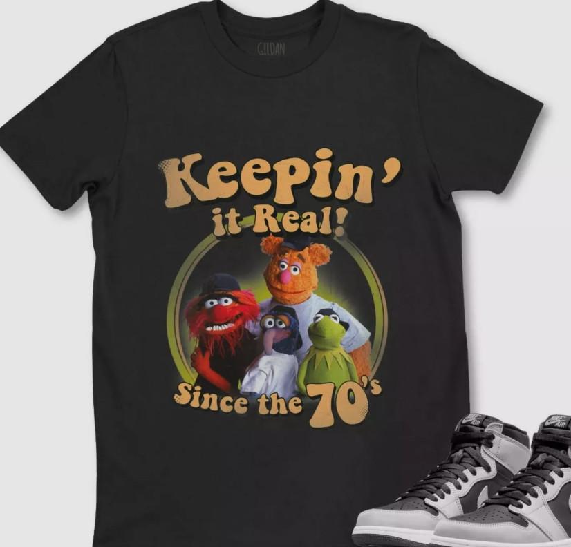 Muppets Keepin It Real Graphic Unisex T shirt Adult Shirt T-shirt ALL COLOR S-5X XXXXL