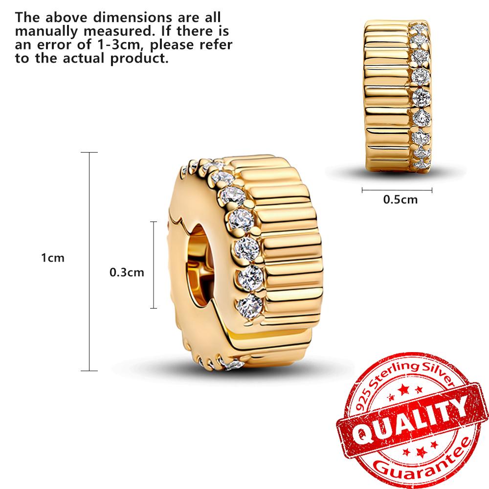 Sparkling Copper Pave Butterfly Dangle Charm Fit Original Bracelet Half Moon Snowflake Beads For Women Holiday Gift