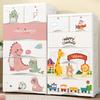Children's Cartoon Plastic Sorting Box Multi-Layer Drawer Household Storage Cabinet Organizer for Tidy Room
