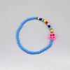 Bonbo Smile Charm Point Rainbow Bead Bracelet 5 Colors