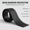 Rear Bumper Guard PVC Rubber Protector Strip Car Trunk Door Sill Plate Protector For XPeng P5 P7 P7+ G3 G6 G9 X9 MONA M03