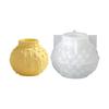 Sturdy Silicone Sphere Candle Mould With Intricate Pattern For Craft And Festive Decorations