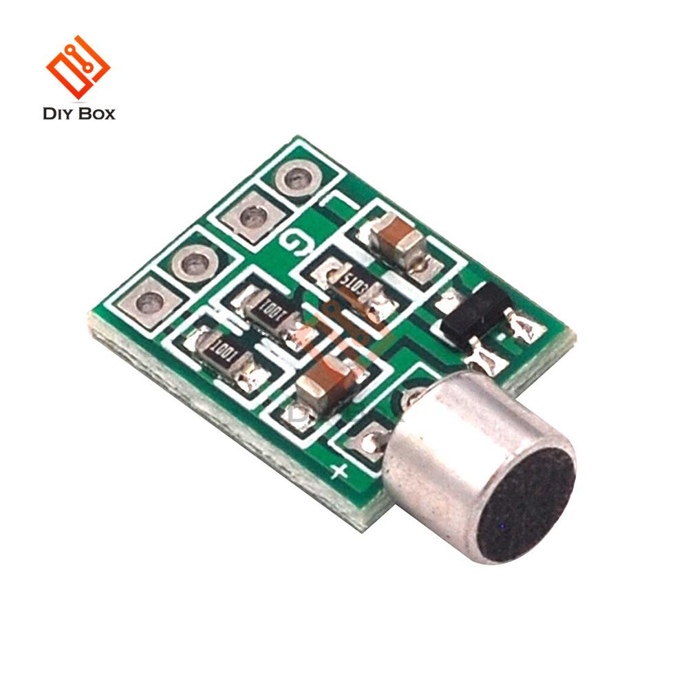 1/2/3/5 Stück Mini-Mikrofon Audio-Verstärker Modul Lautsprecher Leiterplatte DC 2,5-9V 14x12mm Mikrofon Zubehör