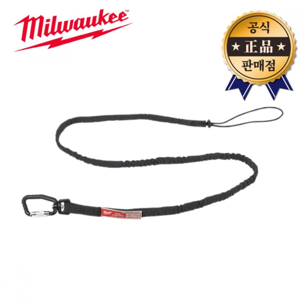 

Milwaukee Extension Запирающее защитное кольцо 48 22 8817 6,8 кг Держатель инструмента Ремень безопасности Черный