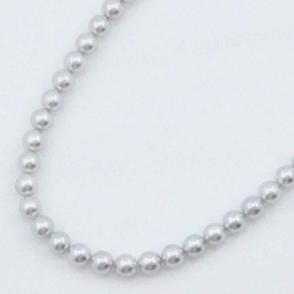 TASAKI Pearl Necklace Silver/Pearl 35g Women Used