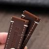 Genuine Calfskin Leather Watch Strap 18mm 19mm 20mm 21mm 22mm 24mm Universal Bracelet Butterfly Buckle Business Soft Wrist Band