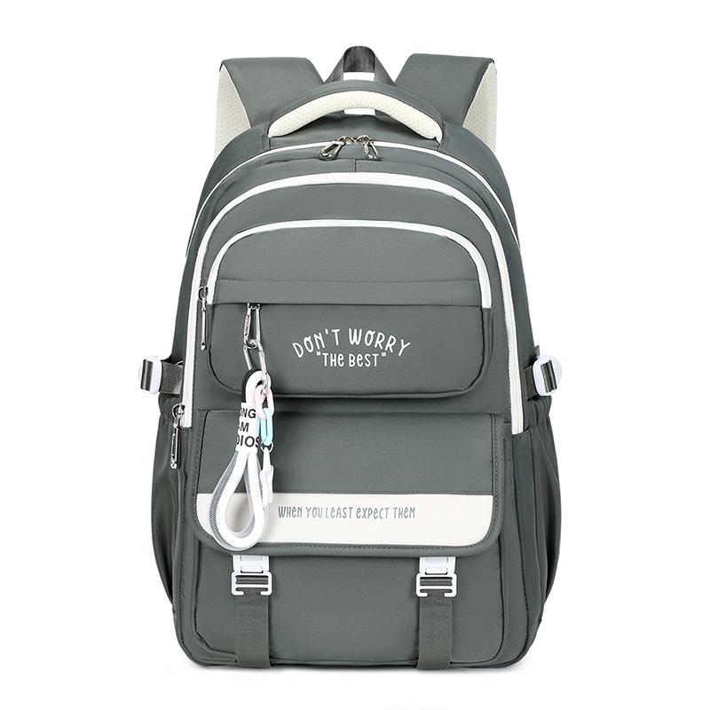 

Versatile Lightweight School Backpack for High School Students 45x31x19 cm темно-серого