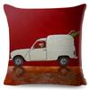Colorful Cartoon Driving Dog Cushion Cover Decor Lovely Pet Animal Pillowcase Polyester Pillow Case for Sofa Home Car xcm