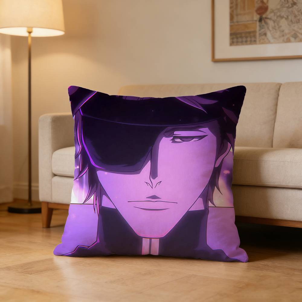 Bleach Anime Pillow Case Cushion Cover Throw Pillow Case For Car Sofa