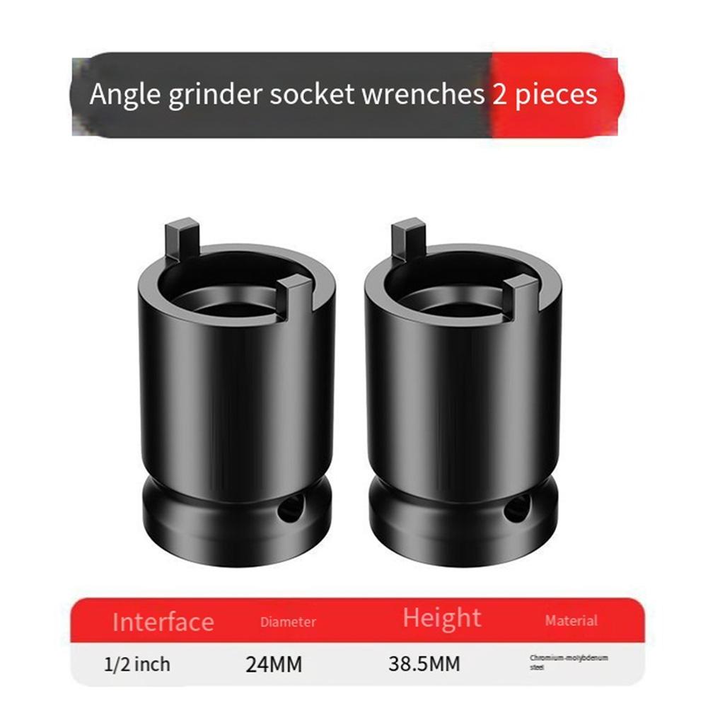 Angle Grinder Wrench Flange Nut Removal Tool Square Tooth Grip Compacts Portable Chromium Molybdenums Steel Power Tool Parts