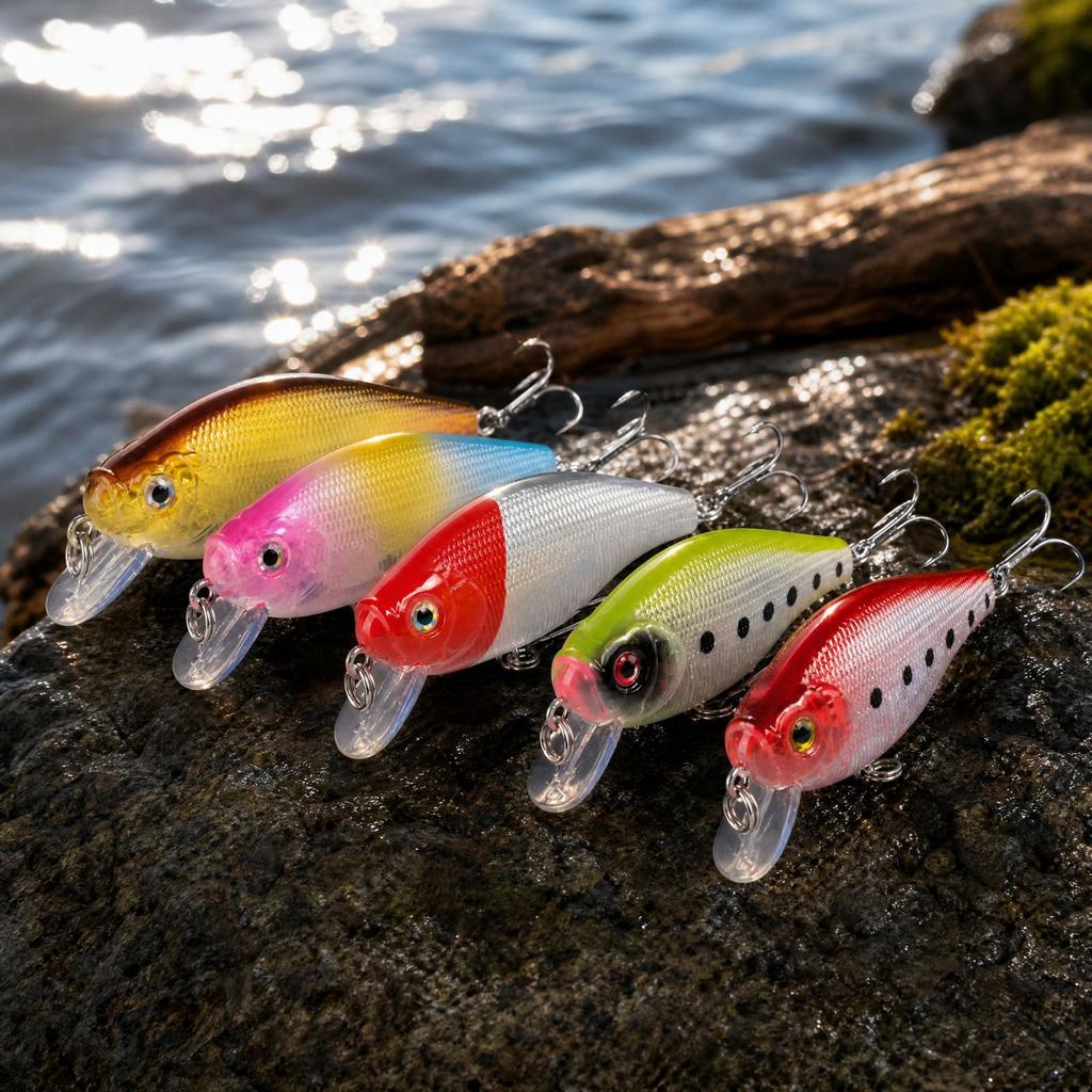 New Rocking Crankbait Fishing with Body for and Fishing