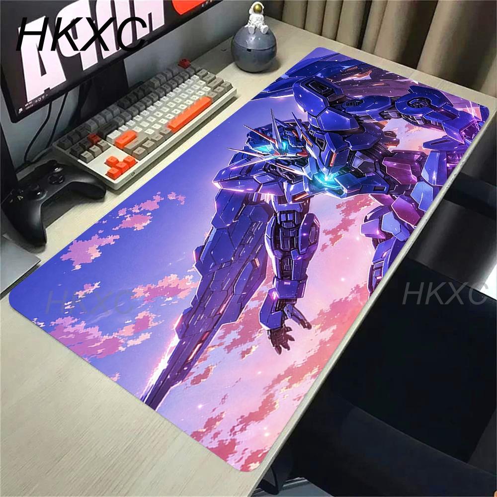 Anime Mouse Pad Gaming Accessories Mechanical Warrior Gundam Mousepad Gamer PC Computer Keyboard Desk Mat Non-slip Table Mats