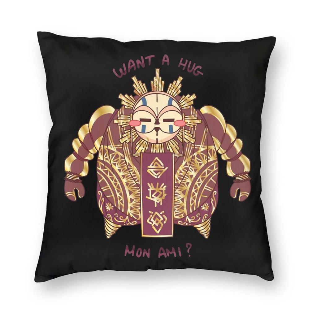 Clair Obscur Expedition 33 Girl In Sci Fi Pillowcase Soft Polyester Cushion Cover Decor Pillow Case Cover Home Wholesale 40X40cm