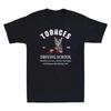 Toonces Driving School Funny Cat Graphic T-Shirt