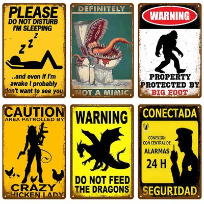 Retro Teller Poster Metallschild Wandkunst Wandgemälde Zimmer Heimdekoration Dekor Vintage Blechschild Mancave Schild Bar Garagenplatte Bar