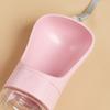Dog Water Bottle For Small Medium Dogs Cat Portable Puppy Drinking Food Feeder Outdoor 2 In 1 Water Cup French Bulldog Supplies
