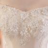 Hochzeitskleid für Damen, neues Hauptgarnkleid für die Braut, einschultriges Prinzessinnen-Retro-Gericht, Fantasie, französischer Stil