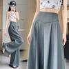 Women's High Waist Wide Leg Pants Straight Trousers Casual Loose Fit Summer Palazzo Pants