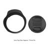EW 83L Camera Lens Hood ABS Lens Hood Shade with 77mm Lens Cap for EF 24 to 70mm F/4.0L USM Standard Zoom Lens