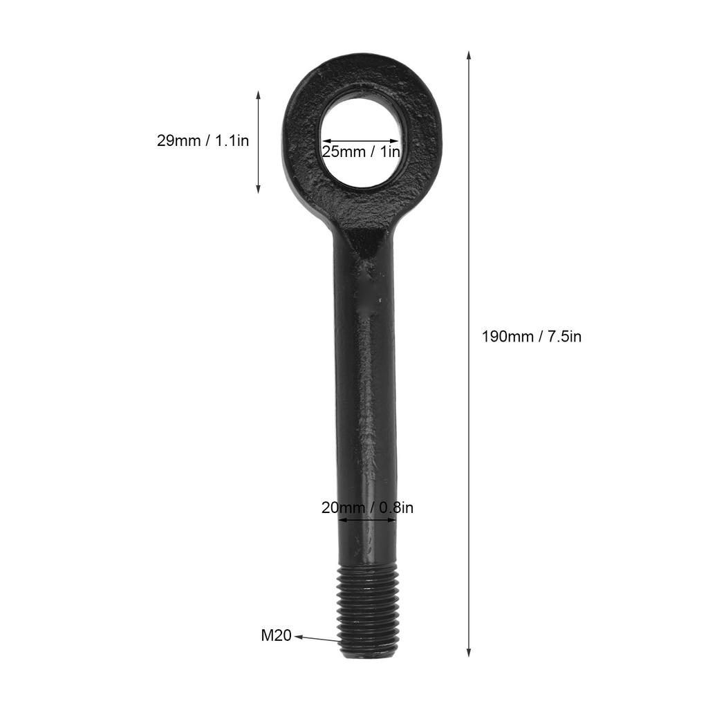 Tow Eye Hook 09147‑1C050 High Strength Forged Steel Towing Hook Replacement for Kia Cadenza Optima Rio