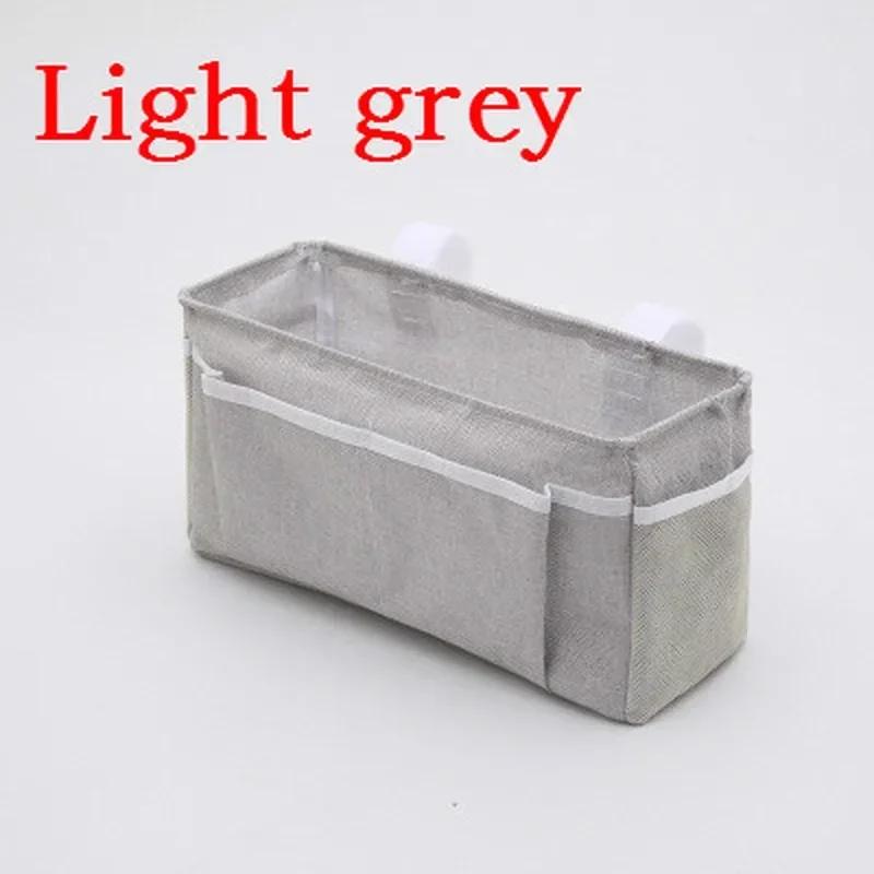 

Удобное хранение белья на тумбочке у кровати в машине, сумка для хранения вещей, подвесная сумка, многофункциональная сумка для хранения вещей на двухъярусной кровати lightgrey