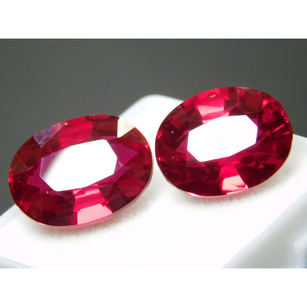 Natural Red Ruby Loose Gemstone 8 ct Oval Cut Jewelry Making for Jewelry Making and Gem Collections