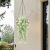 Morning Wall Hanging Simulation Rattan Artificial Flower Home Outdoor Garden Decoration